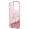 Чохол Karl Lagerfeld Glitter Karl Head для iPhone 14 Pro Pink (KLHCP14LLNKHCP)