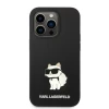 Чохол Karl Lagerfeld Silicone Choupette для iPhone 14 Pro Black (KLHCP14LSNCHBCK)