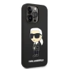 Чехол Karl Lagerfeld Silicone Ikonik для iPhone 14 Pro Black (KLHCP14LSNIKBCK)