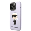 Чохол Karl Lagerfeld Silicone Ikonik для iPhone 14 Pro Purple (KLHCP14LSNIKBCU)