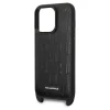 Чохол Karl Lagerfeld Monogram Plaque Logo Strap для iPhone 14 Pro Black (KLHCP14LSTMMK)