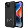 Чохол Karl Lagerfeld Signature Logo Cardslot для iPhone 14 Plus Black (KLHCP14MCSSK)
