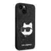 Чехол Karl Lagerfeld Glitter Choupette Patch для iPhone 14 Plus Black (KLHCP14MG2CPK)