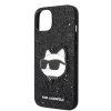 Чехол Karl Lagerfeld Glitter Choupette Patch для iPhone 14 Plus Black (KLHCP14MG2CPK)
