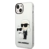 Чохол Karl Lagerfeld Gliter Karl & Choupette для iPhone 14 Plus Transparent (KLHCP14MHNKCTGT)