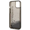 Чохол Karl Lagerfeld Liquid Glitter Elong для iPhone 14 Plus Black (KLHCP14MLCKVK)