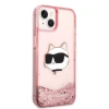 Чехол Karl Lagerfeld Glitter Choupette Head для iPhone 14 Plus Pink (KLHCP14MLNCHCP)