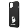 Чохол Karl Lagerfeld Silicone Choupette для iPhone 14 Plus Black (KLHCP14MSNCHBCK)