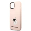Чехол Karl Lagerfeld Silicone Choupette для iPhone 14 Plus Pink (KLHCP14MSNCHBCP)