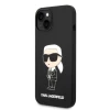 Чохол Karl Lagerfeld Silicone Ikonik для iPhone 14 Plus Black (KLHCP14MSNIKBCK)