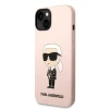 Чохол Karl Lagerfeld Silicone Ikonik для iPhone 14 Plus Pink (KLHCP14MSNIKBCP)