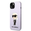 Чохол Karl Lagerfeld Silicone Ikonik для iPhone 14 Plus Purple (KLHCP14MSNIKBCU)