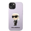 Чохол Karl Lagerfeld Silicone Ikonik для iPhone 14 Plus Purple (KLHCP14MSNIKBCU)
