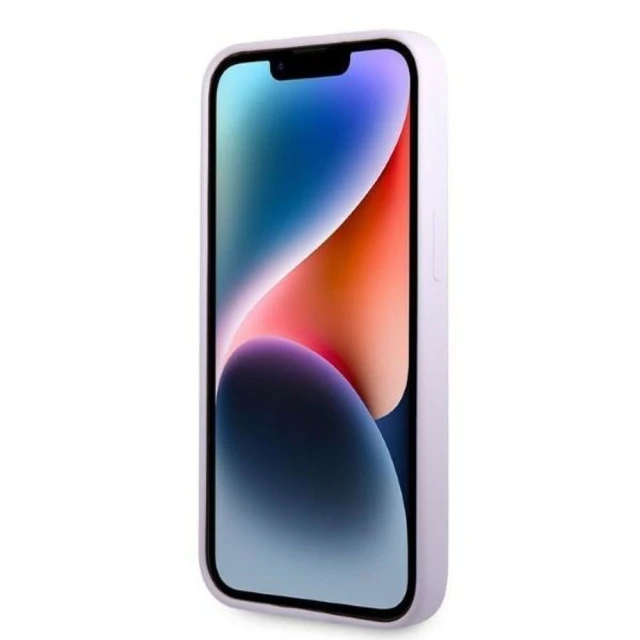 Чохол Karl Lagerfeld Silicone Ikonik для iPhone 14 Plus Purple (KLHCP14MSNIKBCU)