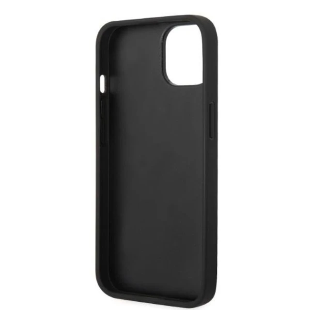 Чохол Karl Lagerfeld Glitter Choupette Patch для iPhone 14 | 13 Silver (KLHCP14SG2CPS)