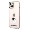 Чохол Karl Lagerfeld Ikonik Choupette для iPhone 14 | 13 Pink (KLHCP14SHNCHTCP)
