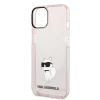 Чохол Karl Lagerfeld Ikonik Choupette для iPhone 14 | 13 Pink (KLHCP14SHNCHTCP)