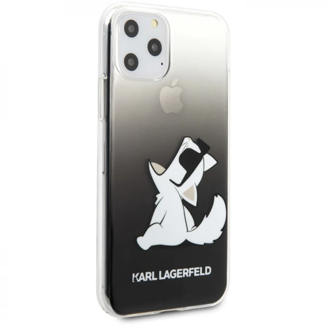 Чохол Karl Lagerfeld Choupette Fun для iPhone 11 Pro Max Black (KLHCN65CFNRCBK)