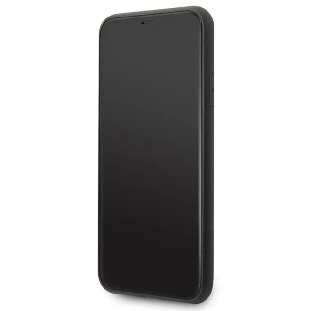 Чохол Karl Lagerfeld Saffiano Karl & Choupette Head для iPhone 11 Pro Max Black (KLHCN65SAKICKCBK)
