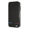 Чехол BMW для iPhone XS Max M Collection PU Carbon Stripe Black (BMTRBKI65PUCARTCBK)