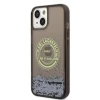 Чохол Karl Lagerfeld Liquid Glitter RSG для iPhone 14 | 13 Black (KLHCP14SLCRSGRK)