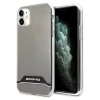 Чохол Mercedes для iPhone 11 Electroplate Horizontal Black/White (AMHCN61TCBW)