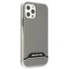 Чехол Mercedes для iPhone 12 | 12 Pro Electroplate Horizontal Black/White (AMHCP12MTCBW)