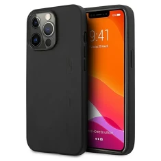 Чохол Mercedes для iPhone 13 | 13 Pro Leather Hot Stamped Black (AMHCP13LDOLBK)