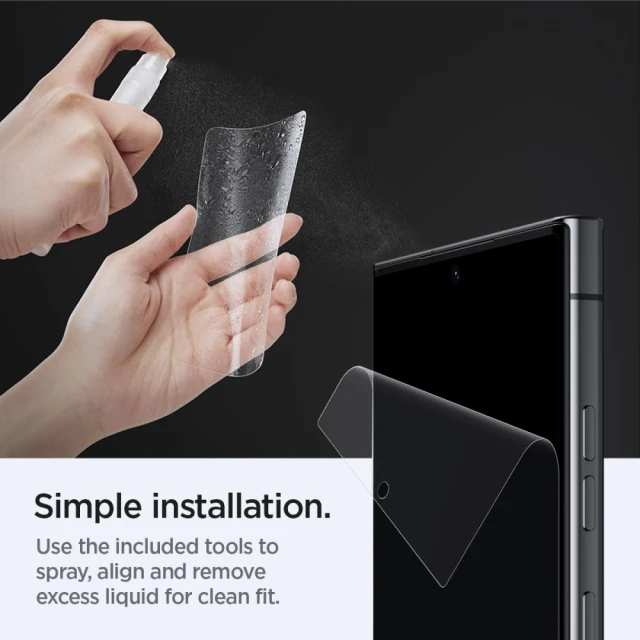 Захисна плівка Spigen Neo Flex (2 pack) для Samsung Galaxy S23 Ultra Clear (AFL05943)