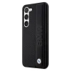 Чохол BMW для Samsung Galaxy S23 S911 Leather Textured and Stripe Black (BMHCS23S22RDPK)