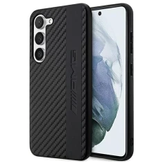 Чохол Mercedes для Samsung Galaxy S23 Plus S916 Carbon Stripe&Embossed Black (AMHCS23MBLSCA)