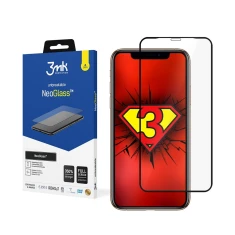 Захисне скло 3mk NeoGlass для iPhone 12 Pro Max Black (5903108292290)
