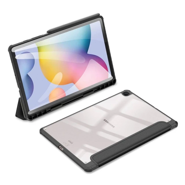Чохол Dux Ducis Toby Armored Flip Smart Case для Samsung Galaxy Tab S6 Lite Black (6934913049075)