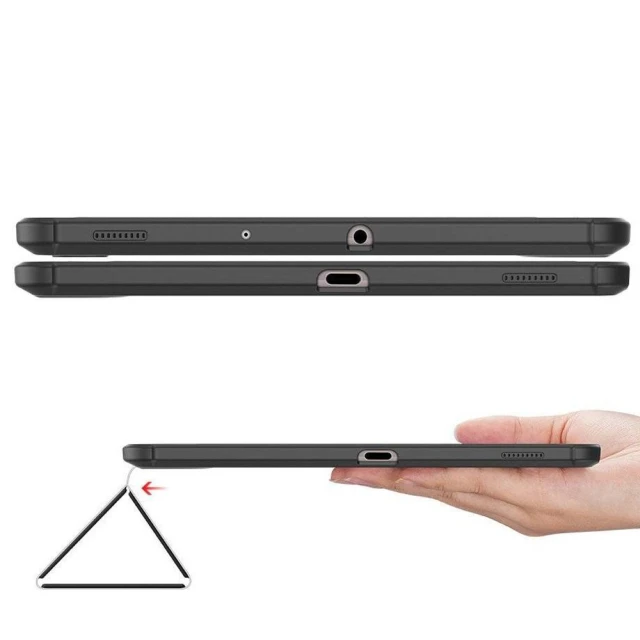 Чохол Dux Ducis Toby Armored Flip Smart Case для Samsung Galaxy Tab S6 Lite Black (6934913049075)