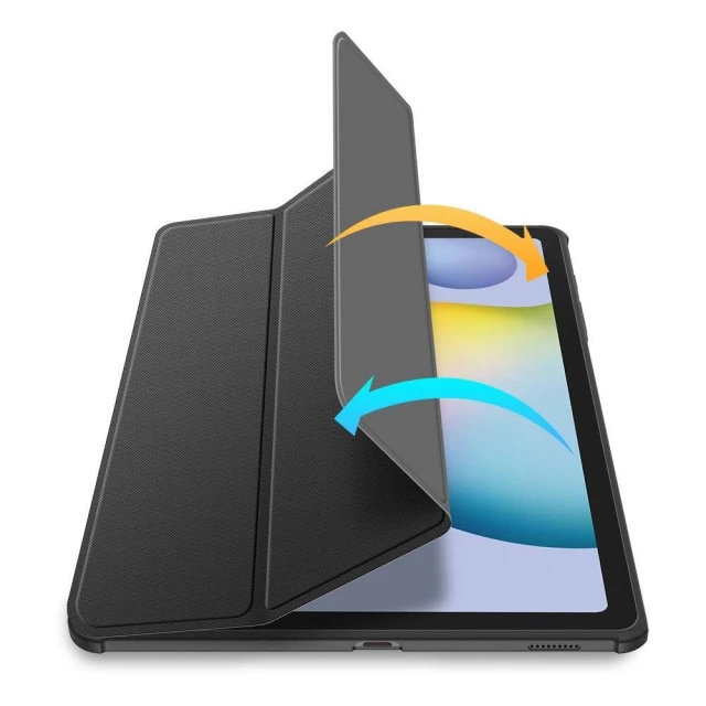 Чохол Dux Ducis Toby Armored Flip Smart Case для Samsung Galaxy Tab S6 Lite Black (6934913049075)