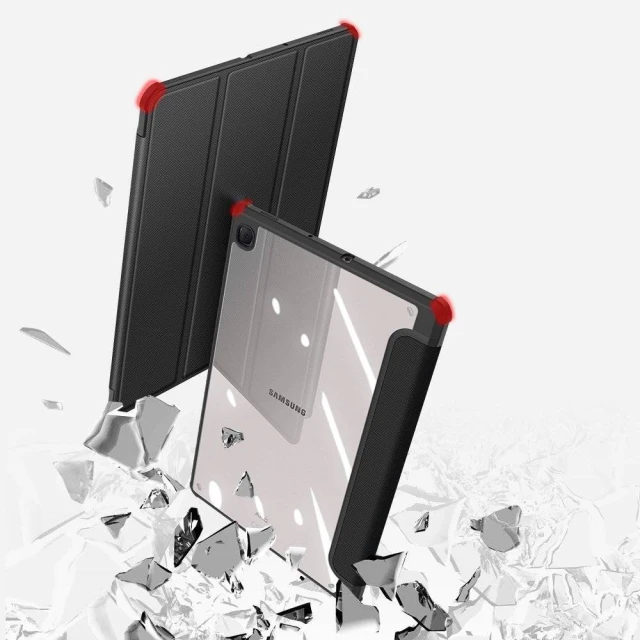 Чохол Dux Ducis Toby Armored Flip Smart Case для Samsung Galaxy Tab S6 Lite Black (6934913049075)