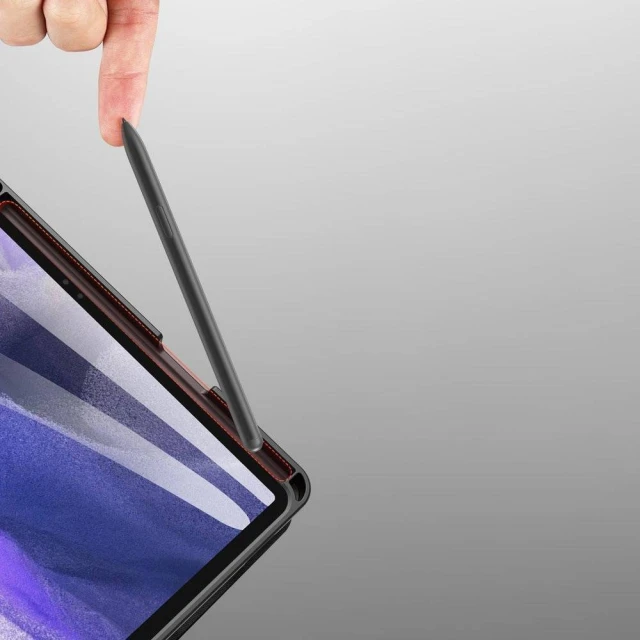 Чохол Dux Ducis Domo Tablet Cover with Multi-angle Stand and Smart Sleep для Samsung Galaxy Tab S7 FE | S7 Plus | S8 Plus Black (6934913042557)