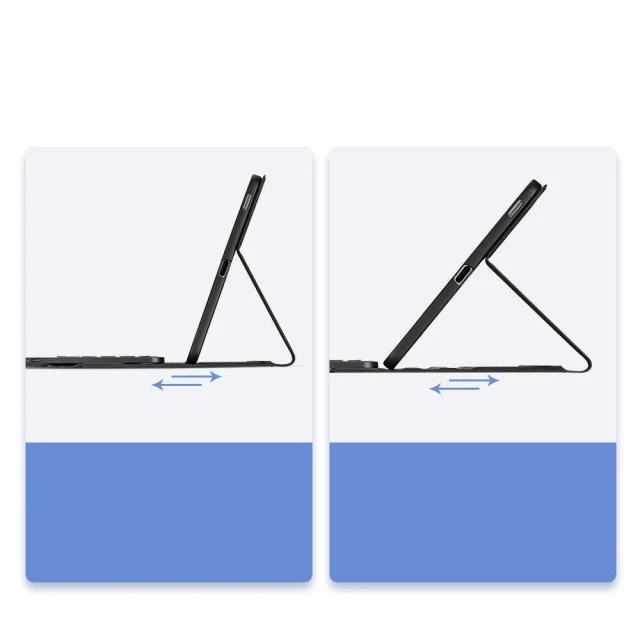 Чохол-клавіатура Dux Ducis Touchpad Keyboard Case для Samsung Galaxy Tab S6 Lite Black (6934913051863)