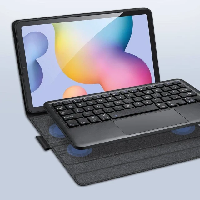 Чохол-клавіатура Dux Ducis Touchpad Keyboard Case для Samsung Galaxy Tab S6 Lite Black (6934913051863)