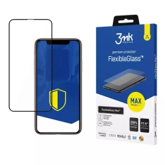 Захисне скло 3mk FlexibleGlass Max для iPhone 11 Pro Max/XS Max Black (5903108038034)