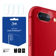 Защитное стекло 3mk для камеры iPhone 8 Plus | 7 Plus Lens Protection (4 pack) Transparent (5903108142908)