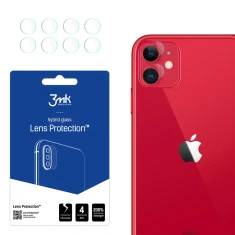 Защитное стекло 3mk для камеры iPhone 11 Lens Protection (4 pack) Transparent (5903108202763)