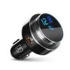Автомобільний зарядний пристрій 3mk Universal Hyper Car FM Transmitter 20W USB-A/MicroSD Black (5903108464581)