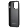 Чехол Mercedes для iPhone 14 Pro Max Leather Debossed Lines Black (AMHCP14XGSEBK)