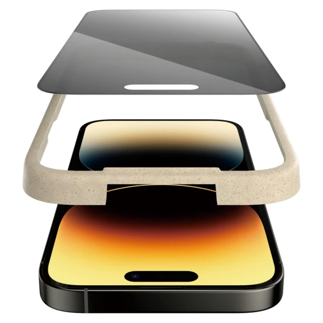 Захисне скло PanzerGlass Privacy Easy Aligner для iPhone 14 Pro (P2784)