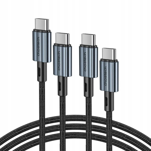 Кабель Choetech XCC-1014 USB-C to USB-C PD 60W 1.2m Black (XCC-1014)