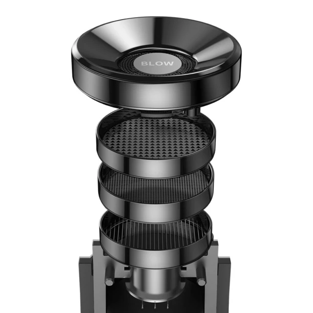 Електронний алкотестер Baseus with LCD Black (CRCX-01)