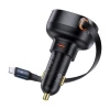 Автомобільний зарядний пристрій Baseus Enjoyment Pro USB-C with Lightning Cable 60W Black (C00057803111-00)