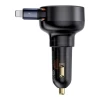 Автомобільний зарядний пристрій Baseus Enjoyment Pro USB-C with Lightning Cable 60W Black (C00057803111-00)