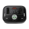 Автомобильное зарядное устройство Baseus FM Transmiter S-09 Pro Black (C10762200113-00)